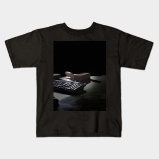 Late night contemplation Kids T-Shirt